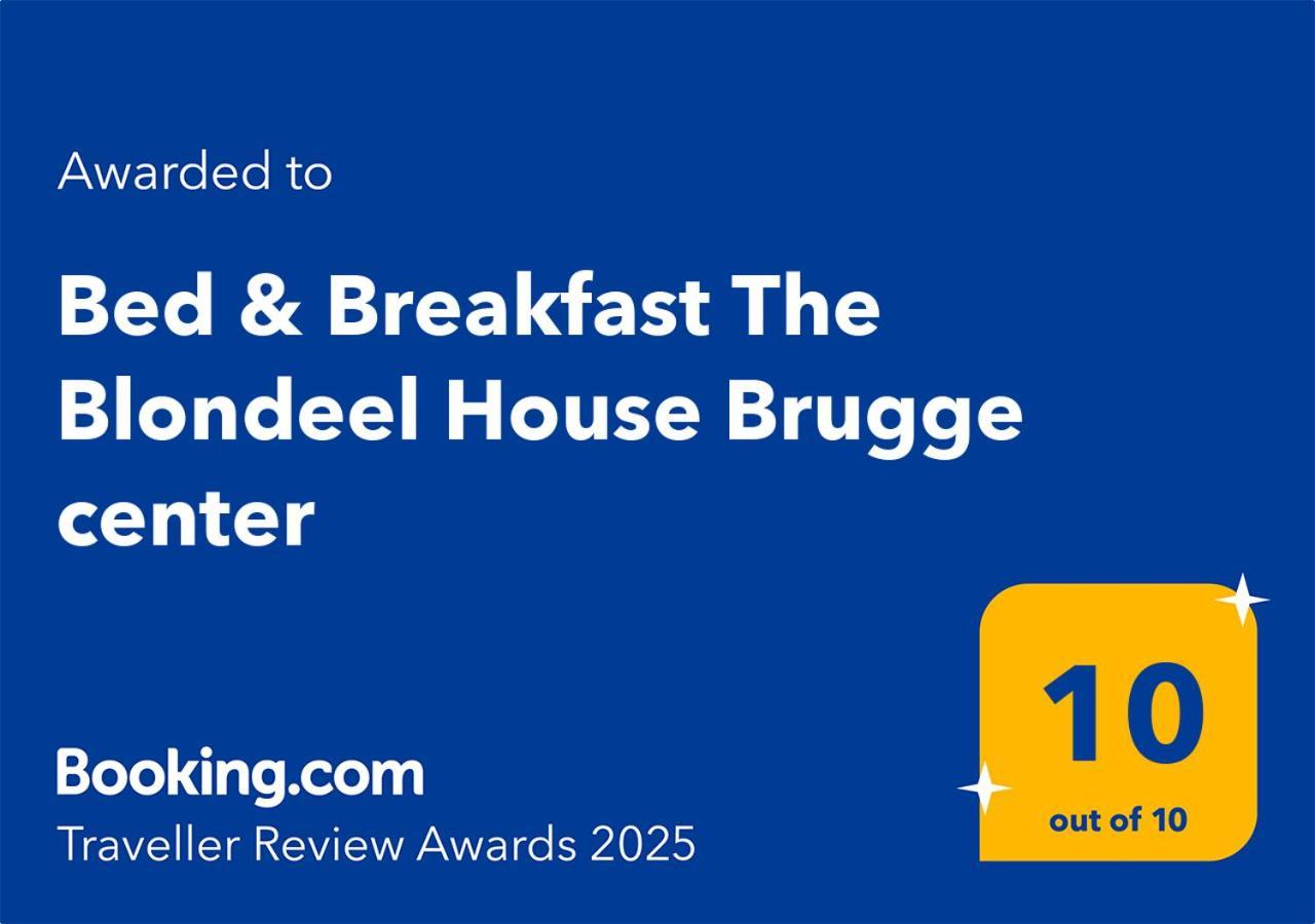 Bed & Breakfast The Blondeel House Brugge Center מראה חיצוני תמונה